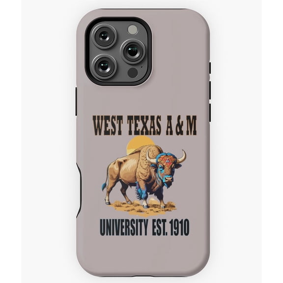 WTAMU West Texas A&M Buffs Univ. Phone Case for iPhone 16 15 14 13 12 11 Pro Max
