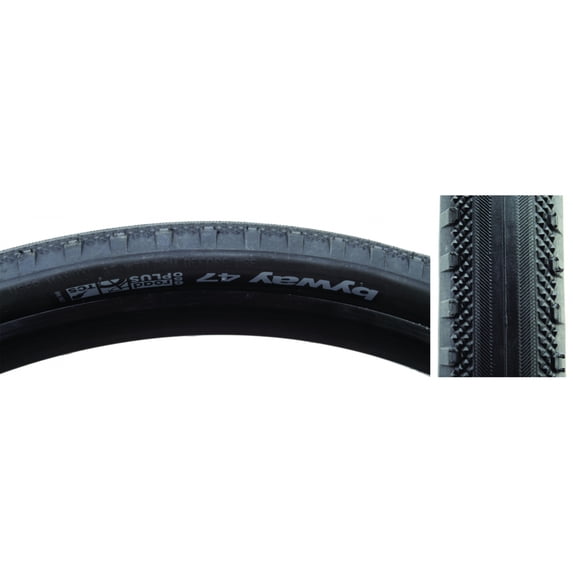 WTB Byway Tire - 650 x 47, TCS Tubeless, Folding, Black