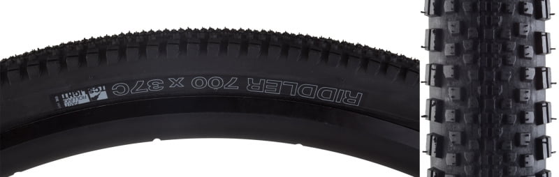 WTB Riddler TCS Light Fast Rolling Tire: 700 x 37 Folding Bead Black ...