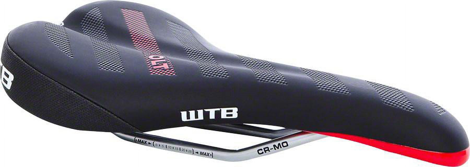 VELO Flex DC Saddle - M/L Size, Deep Channel Design, With ARC-TECH Suspension, 417g