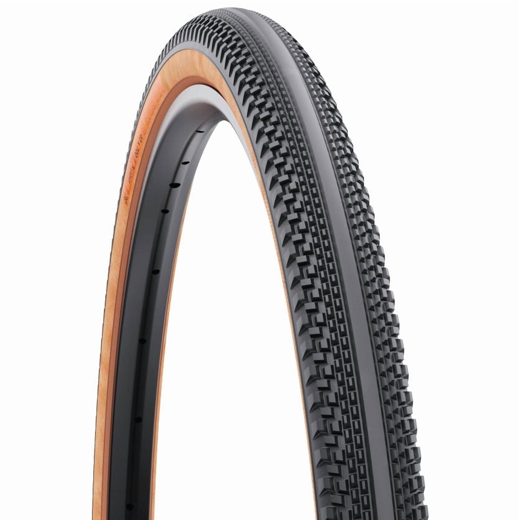 WTB Vulpine S Tire - 700 x 45, TCS Tubeless, Folding, Black/Tan, Light/Fast Rolling, Dual DNA, SG