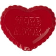 thumbnail image 1 of Way to Celebrate 1pk Red Ceramic Heart Serving Tray, 1 of 6