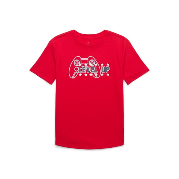 Way to Celebrate Boys Short Sleeve Americana T-Shirt, Sizes 4-18 & Husky
