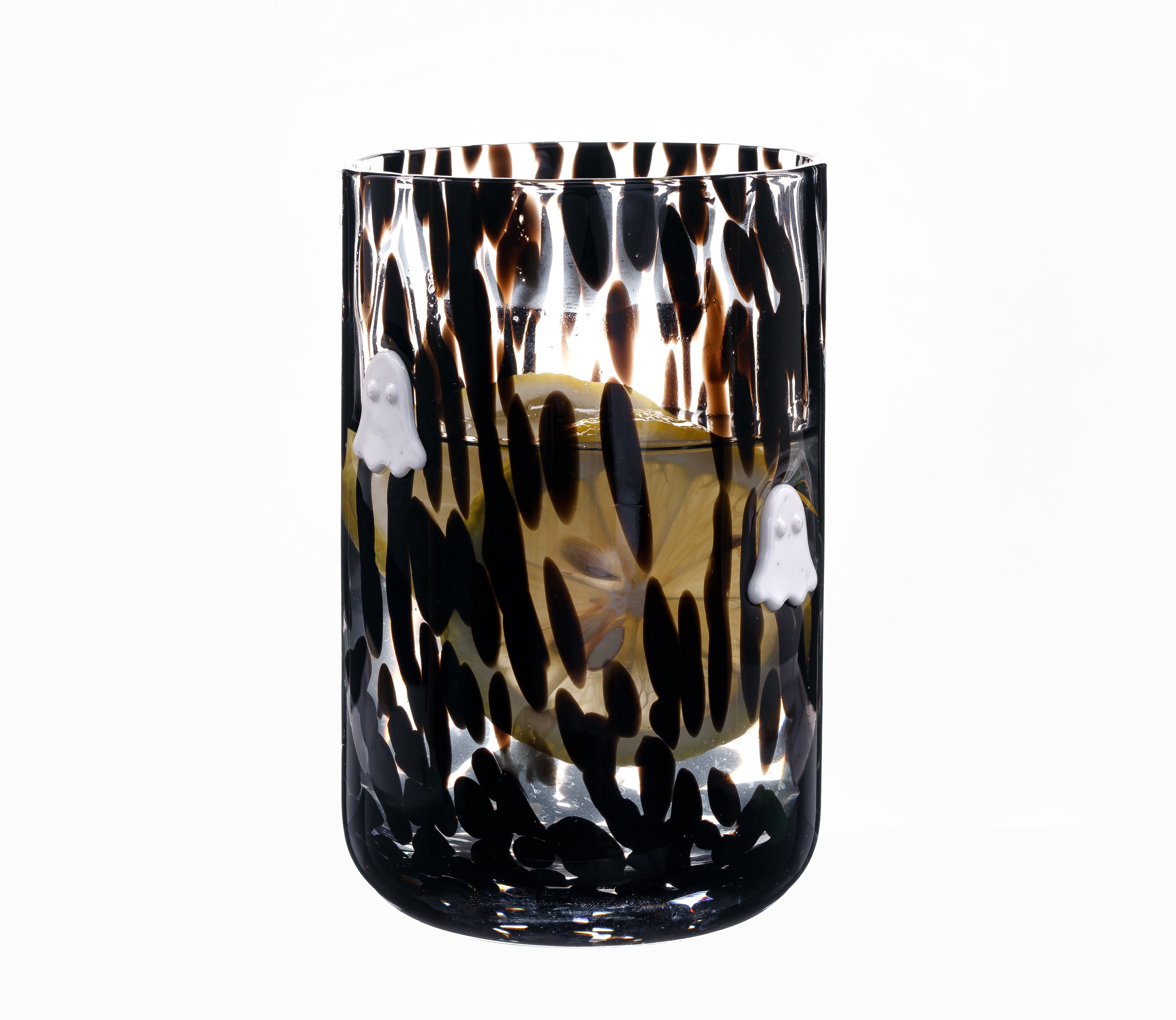 Way to Celebrate 16 fl oz Halloween Ghosts Charm Drinking Glass