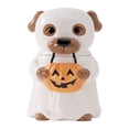 thumbnail image 1 of Way to Celebrate Halloween Ghost Dog Ceramic Cookie Jar, 1 of 5