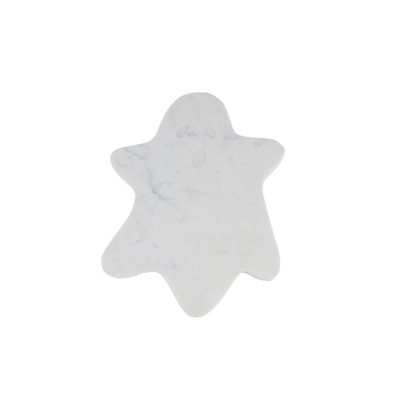Way to Celebrate Halloween Ghost Marble Serving Board