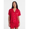 thumbnail image 1 of Country Festival Fourth of July Women's Notch Top and Shorts Pajama Set from Way to Celebrate, 2-Piece, Sizes XS-3X, 1 of 5