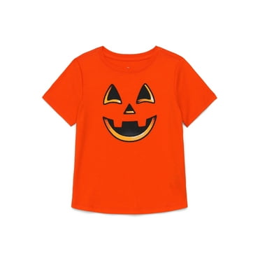 Halloween Toddlers' Graphic Tee with Short Sleeves from Way to Celebrate, Sizes 12M-5T