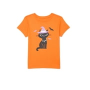 Halloween Girls' Graphic Tee with Short Sleeves from Way to Celebrate, Sizes 4-18