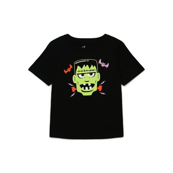 Halloween Toddlers' Graphic Tee with Short Sleeves from Way to Celebrate, Sizes 12M-5T