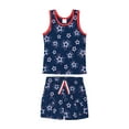 thumbnail image 1 of Way To Celebrate Toddler Boy Americana Tank and Short Set, 2 Pieces, Sizes 12M-5T, 1 of 11