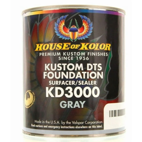 WTD  1 qt. Kustom DTS Foundation Surfacer Sealer , Gray