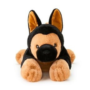 Hugs and Cuddles 18 Inch 2.5lbs Weighted Plush German Shepherd for Ages 3+