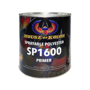 House Of Kolor SP1600-G01 Sprayable Polyester Primer, 1 gal Can, Gray, 11/2 Mixing