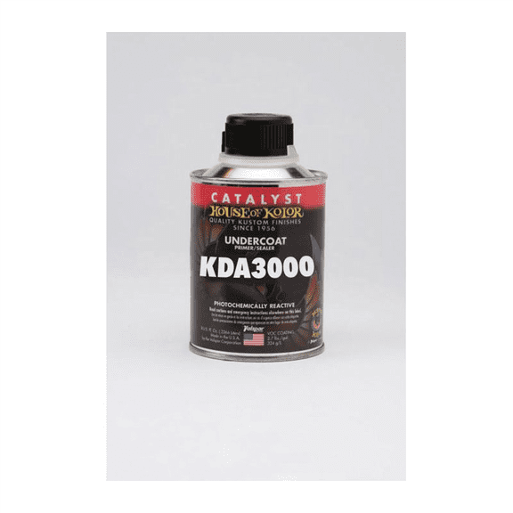House Of Kolor KDA3000.Q01 DTS Hardener, 1 qt, 1:4 Mixing, Use With: KD3000 Series DTS Primer Surfacer/Sealer