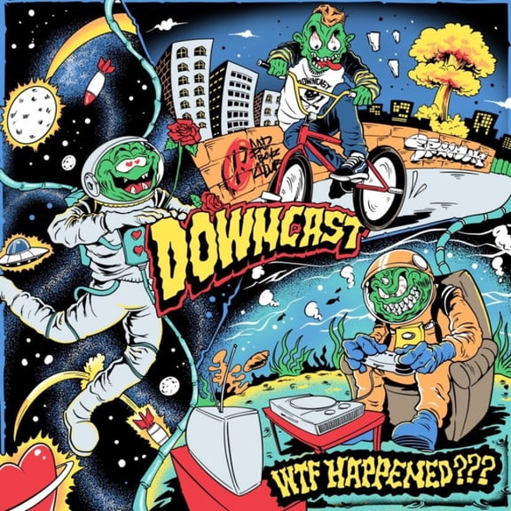 Downcast WTF HAPPENED? (CD) Album (Jewel Case)