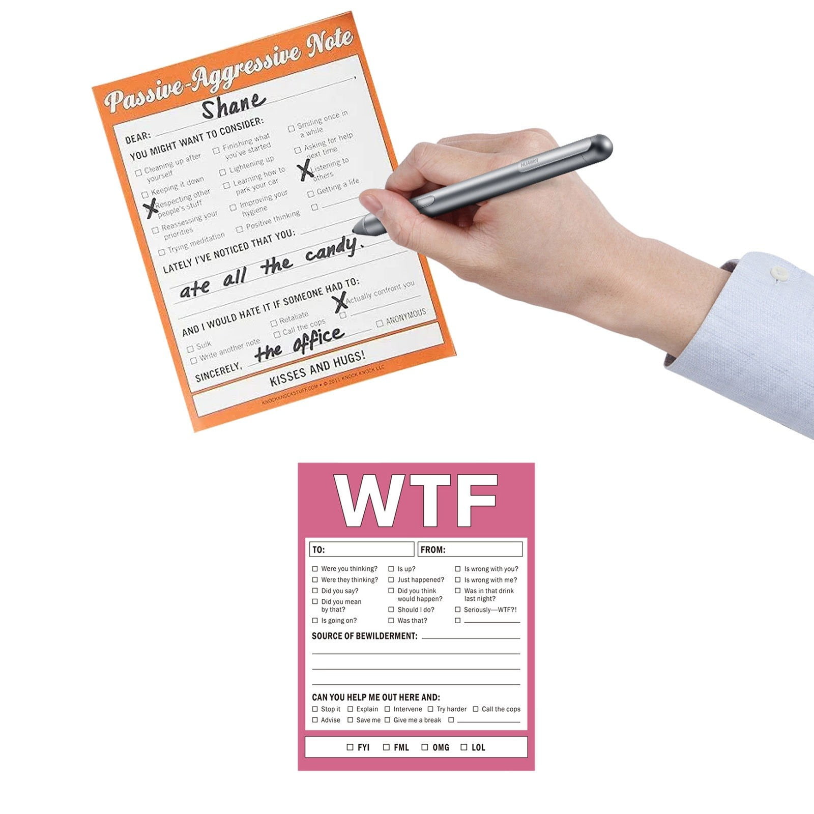 WTF Notes，Spell Out Your Befuddlement in The Midst of Any Circumstance