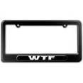 thumbnail image 1 of WTF - What The F - Slang License Plate Frame, 1 of 1