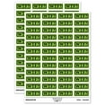 thumbnail image 1 of WTF What the F Border Outline Sticker Set - Light Green - Matte Finish - 1.25" Mini, 1 of 7