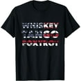 thumbnail image 1 of WTF Whiskey Tango Foxtrot American Flag Men Women T-Shirt, 1 of 4