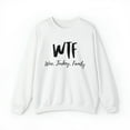 thumbnail image 1 of WTF Wine Turkey Family Sweatshirt, Funny Thanksgiving Sweatshirts for Women, 1 of 4