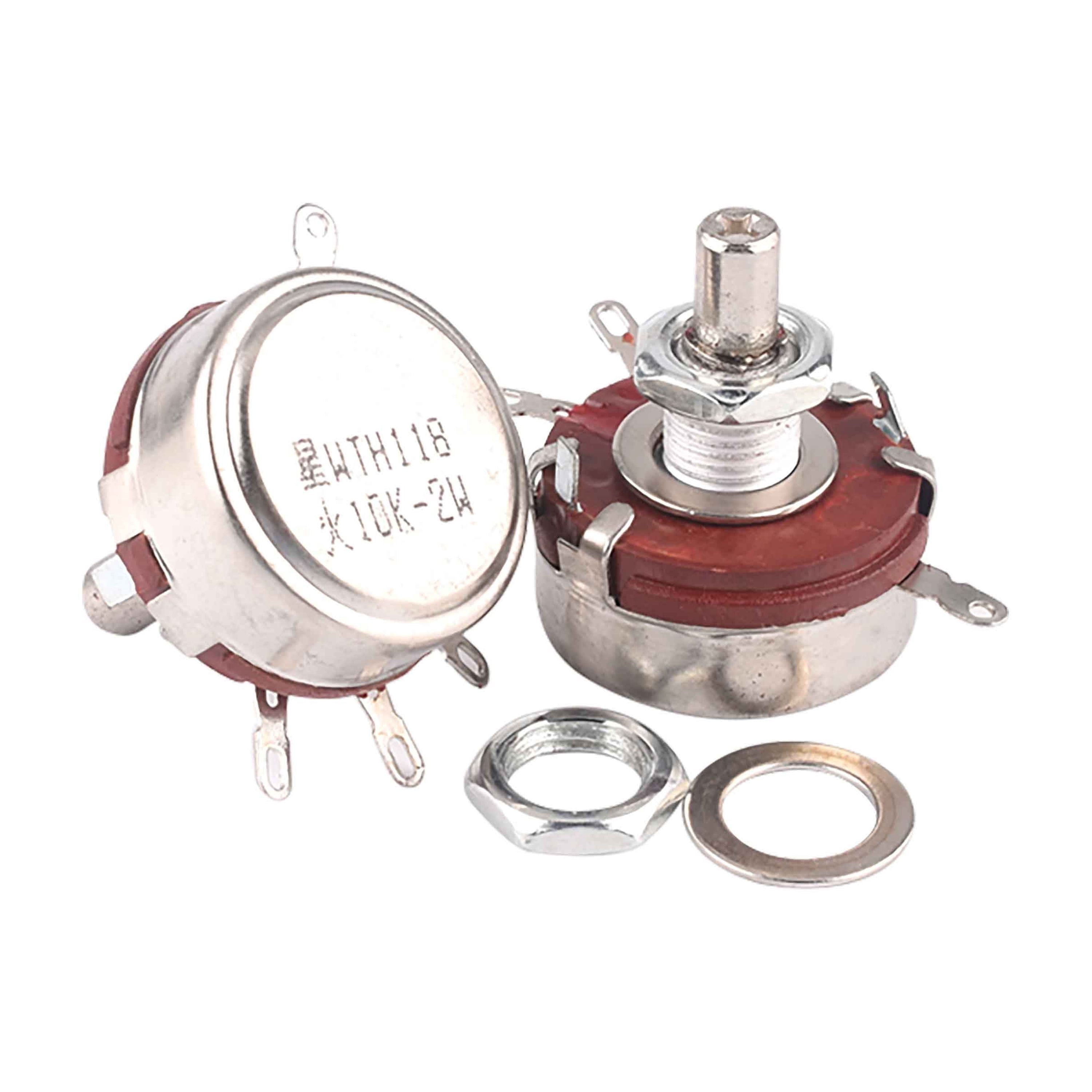 WTH118 2W Single Turn Carbon Film Potentiometer Rotary Wirewound