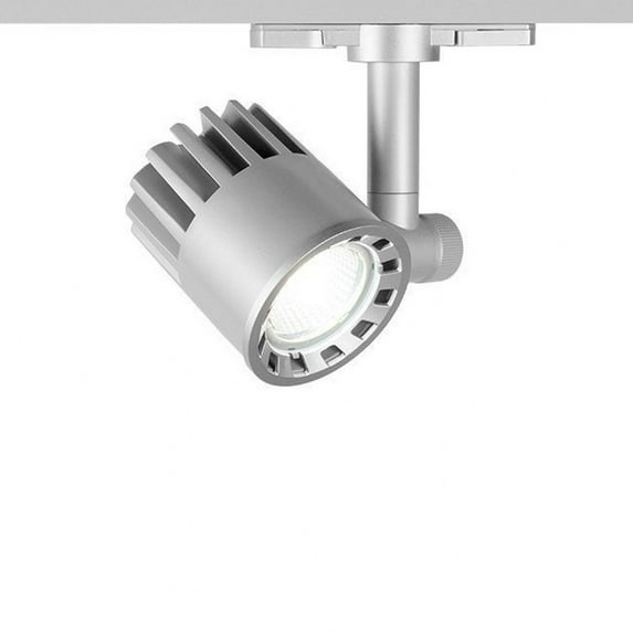 WTK-LED20S-30-PT-WAC Lighting-Ledme Exterminator- 23W 1 LED Spot Track Head-2.75 Inches Wide by 5.25 Inches High-Platinum Finish-3000 Color