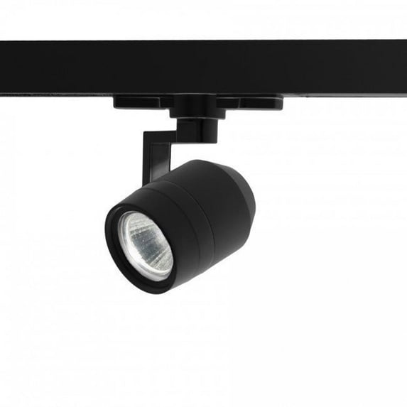 WTK-LED512F-30-BK-WAC Lighting-Paloma- 11.4W 1 LED Flood Track Head-2.5 Inches Wide by 5.13 Inches High-Black Finish-3000 Color Temperature-85 Color