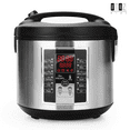 WTMZDAN Rice Cooker 10 cup uncooked, Food Steamer, Stewpot, Saute All