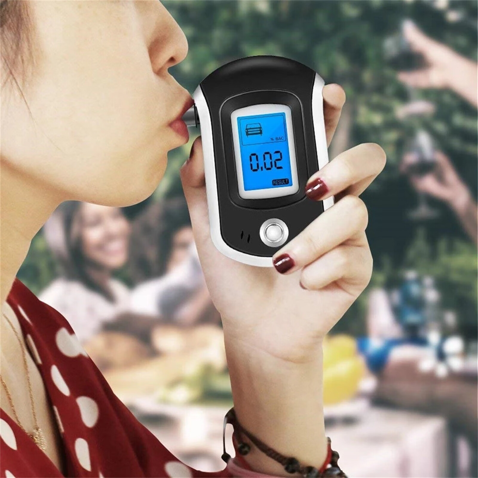 WTN At6000 Mini Digital Breathalyzer Mini Breathalyzer Drunk Driving