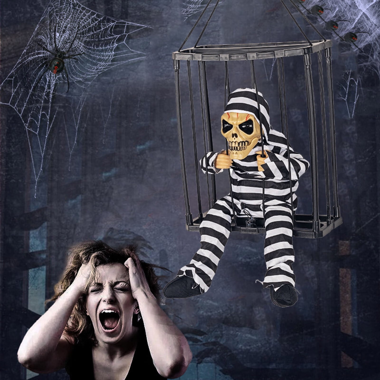 WTN Halloween Decoration and Motion Sensors Halloween Decoration Props