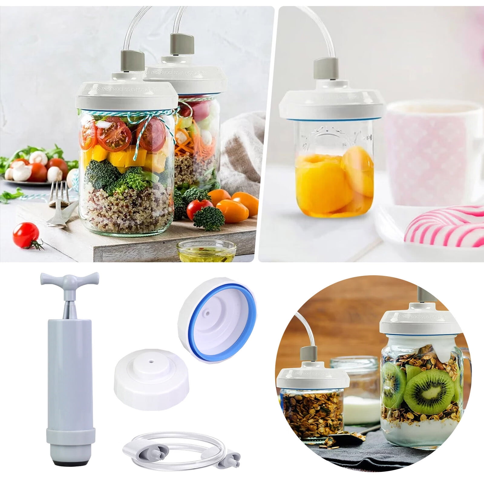 WTN Jar Sealer for Foodsaver Vacuum Sealer Vacuum Sealer Kit for Wide