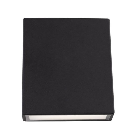 WTNW0810LAJUDBK AFX Watson - 20W 1 LED Outdoor Wall Sconce-9.5 Inches Tall and 8 Inches Wide-Black Finish