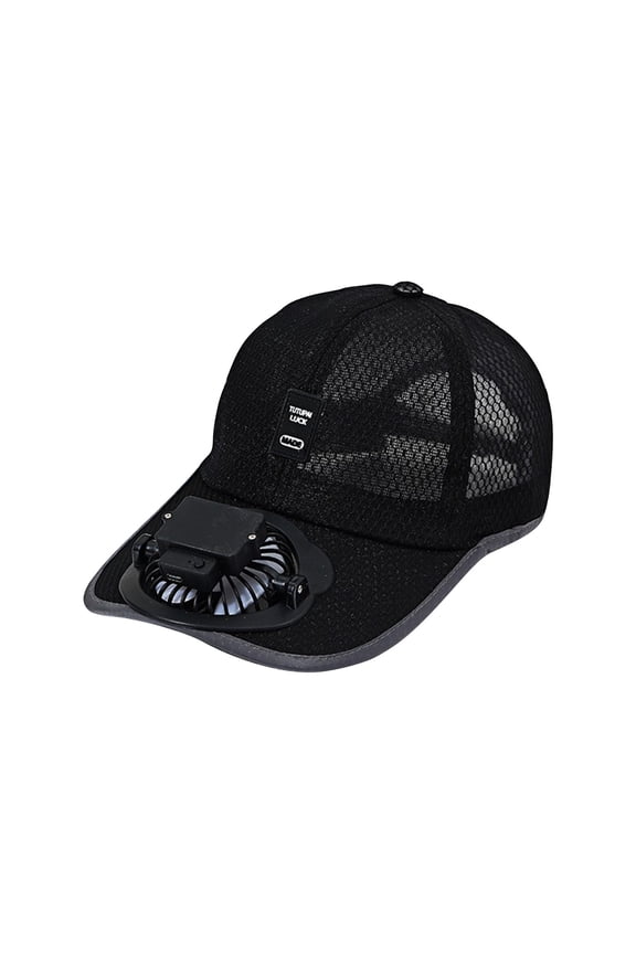 Breathable Hiking Sun Hat for Jungle Trekking, Lightweight UPF 50+ Protective Cap for Outdoor Adventures with Enhanced Ventilation Design,Black