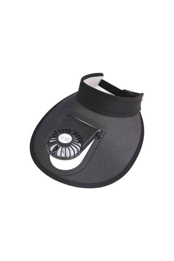 Children's Solar Cooling Cap, Lightweight Portable Fan Technology Hat, UPF 50+ Child Sun Protection for Outdoor Play, Travel and Daily Adventures,Black