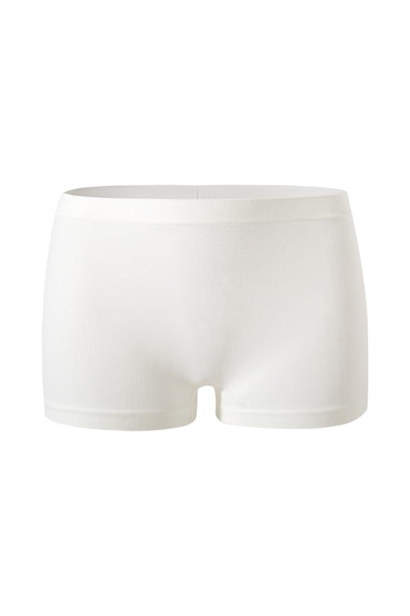 High-Waisted Shapewear Shorts for Women, Tummy Control and Butt Lifting, Seamless Compression Underwear, Yoga Workout Essentials, Sweat-Wicking Breathable Fabric ,White XL