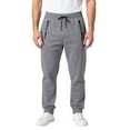 thumbnail image 1 of WTOBBY Men's Casual Outdoor Sports Jogger Pants with Drawstring Tapered Ankle Fitness Gym Workout Comfortable Lightweight Breathable Men's Sweatpants,Dark Gray M, 1 of 4