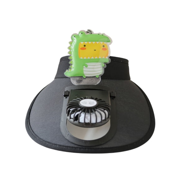 WTOBBY Solar Powered Airflow Hat, Efficient Cooling System Cap with Black Technology for All Day UV Protection and Portable Outdoor Use