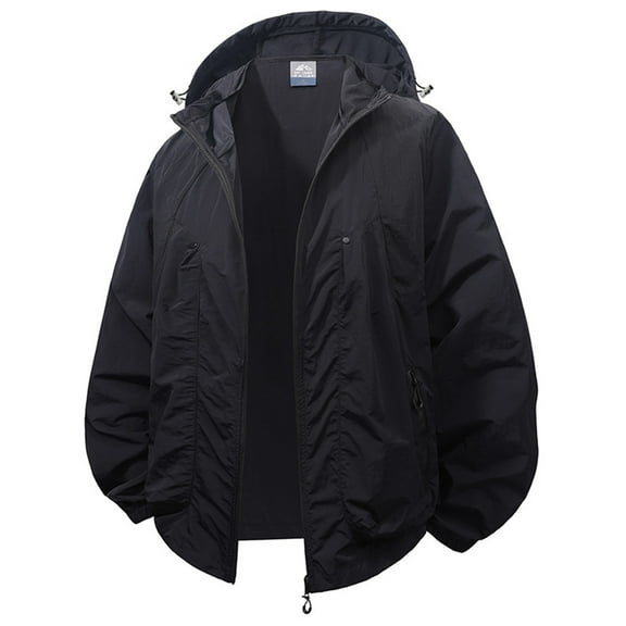 WTOBBY Unisex Summer Light Breathable Sun Protective Skin Clothing with UPF 50  UV Protection, Outdoor Sports Wear for Men and Women, Same Design for Sun Shade ,Black L