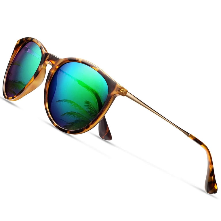 Round Polarized Sunglasses Oversized UV400 Protection for Women Men Oversized Round Sunglasses for Women and Men, UV400  main image 2