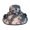 thumbnail image 1 of WTOBBY Unisex Wide Brim Solar Hat with Dual Fans, Fishing and Beach Ready Cooling Cap, USB and Solar Power Options for Men and Women, UPF 50+ Protection,Army Green, 1 of 4