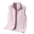 thumbnail image 1 of WTOBBY Winter Light Luxury Fashion Fleece Vest for Men, Sleeveless Waistcoat Jacket in Solid Color, Warm Casual Layering Piece for Cold Weather Style,Purple L, 1 of 4