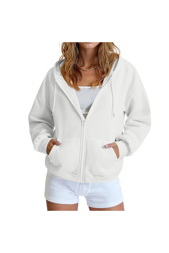 Women Trench Coat Open Front Cardigan Jacket Coat Shawl Cape Cloak Mantle Plus, Oversized Boho Chic Outerwear with Long Sleeves and Front Pockets,White S