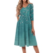 Turquoise Sun Dress