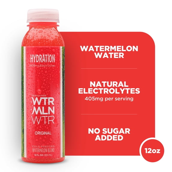 WTRMLN WTR Cold Pressed Watermelon Juice, 12 oz (Refrigerated)