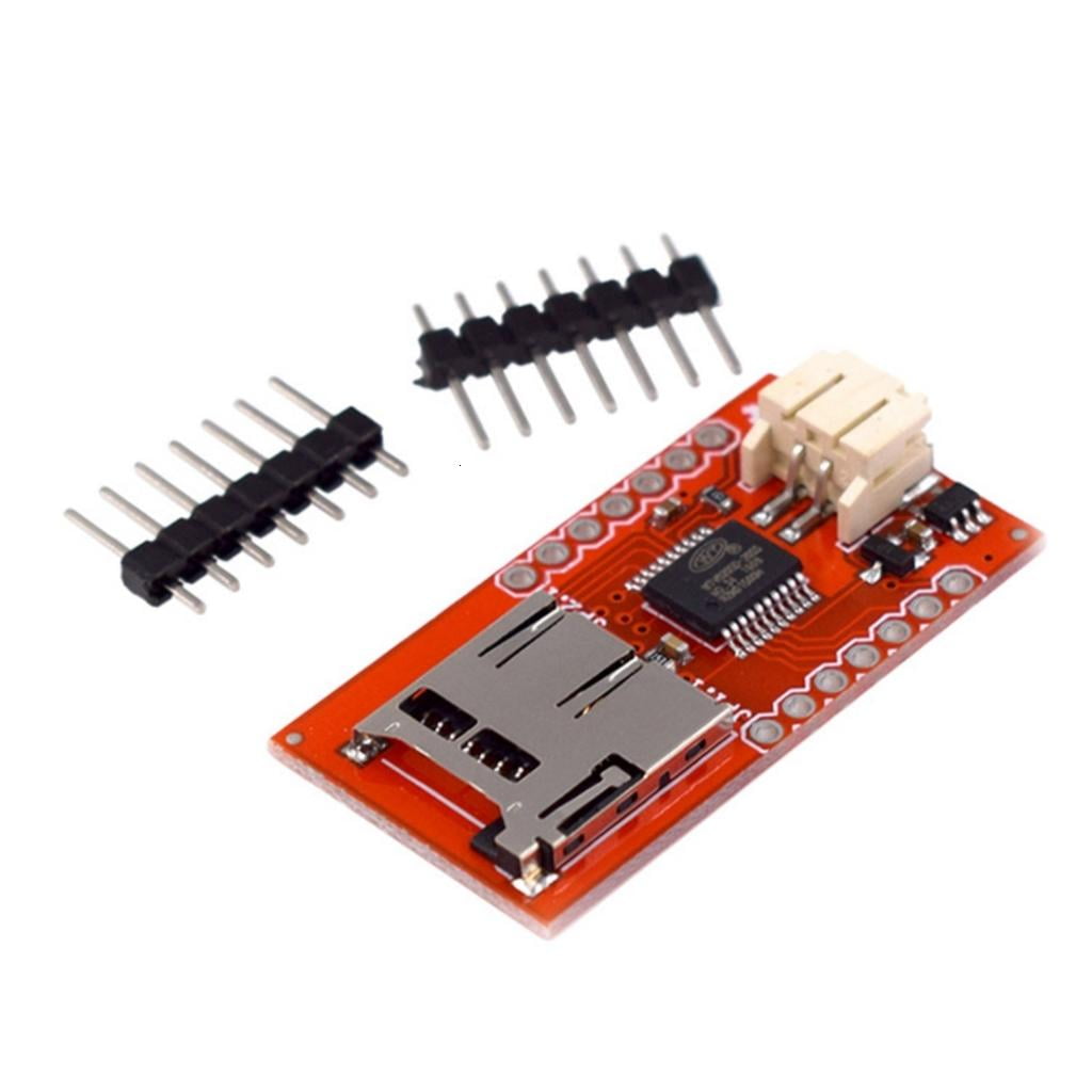 WTV020SD Voice Module Support 16bit and PWM Output Card Sound Module ...