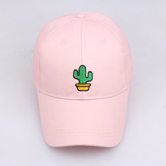 WTXUE Baseball Cap Trucker Hat Fashion Men And Women Summer Simple Embroidered Baseball Hat Fishing Hat Sun Hat Snapback Hats Pink One Size
