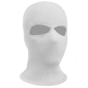 WTXUE Beanie Cycling Cap Unisex Helmet Liner Skull Cap Beanie with Ear Covers - Ultimate Thermal Hat Ski Mask Windproof Hat Comfort Hat White One Size