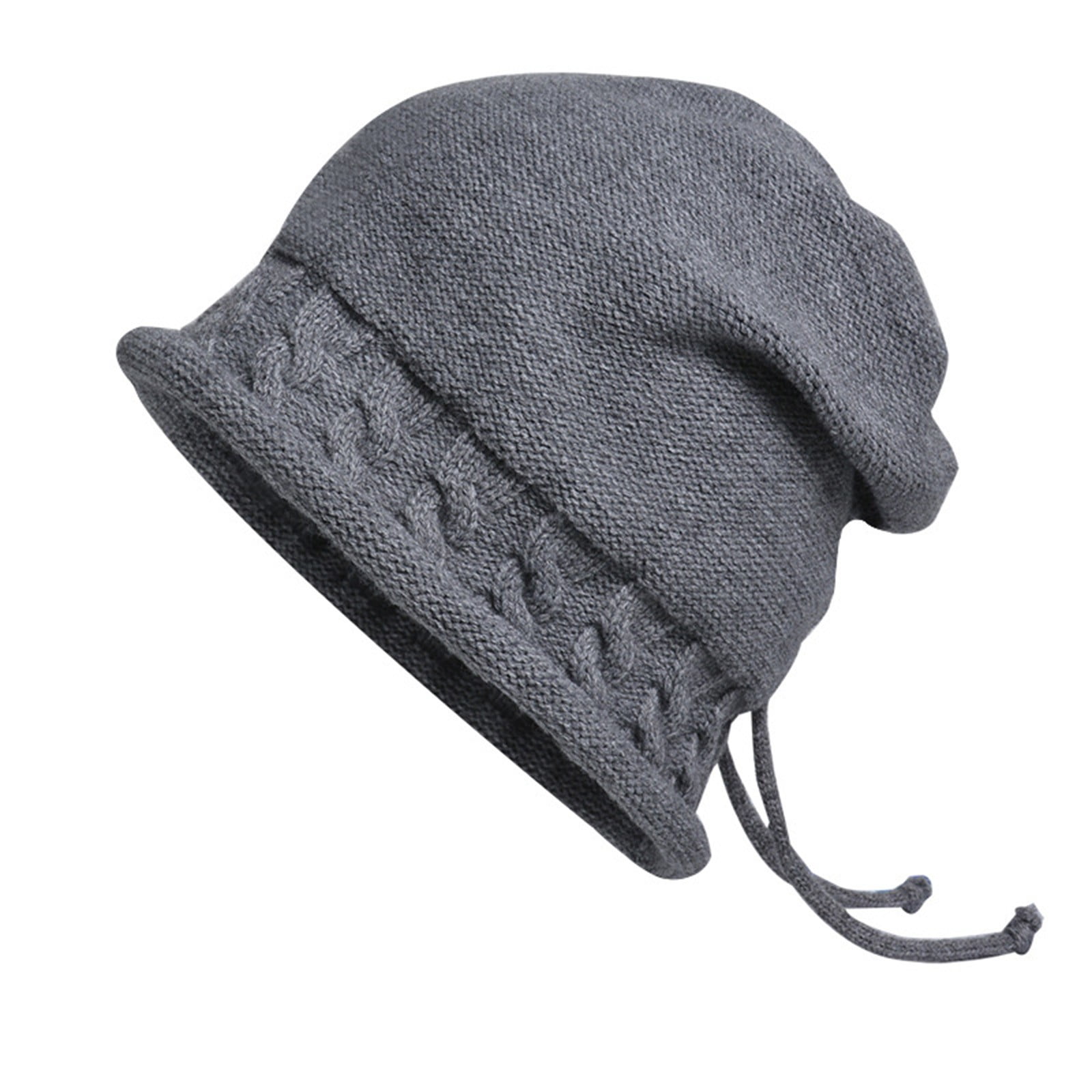 WTXUE Beanie, Winter Hat Warm Chunky Cable Knit Hats Soft Thick