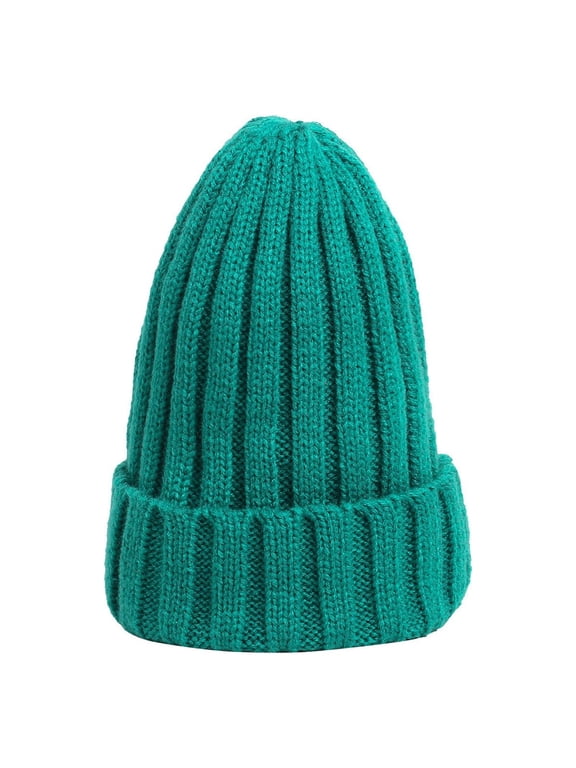 Beanie, Winter Hats for Men Women Soft Warm Knit Hat Ski Stocking Cuffed Cap, H, One Size